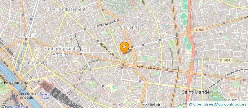 localisation de l'entreprise MADAME LAURA CHAUFFOUR  PARIS