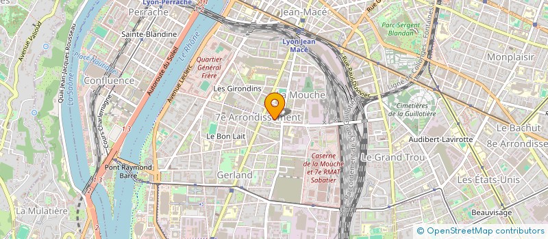 localisation de l'entreprise MADAME LAURA CHAUVIN  LYON