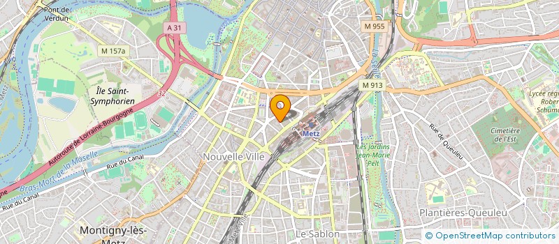 localisation de l'entreprise MADAME LAURA CHAVRIT  METZ