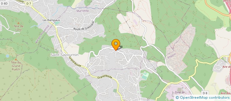 localisation de l'entreprise MADAME LAURA CHAZAL  SAINT-SAVOURNIN