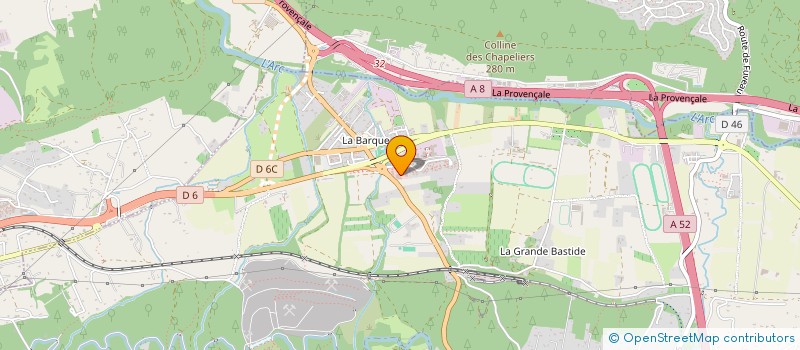 localisation de l'entreprise MADAME LAURA CHEAIB  FUVEAU