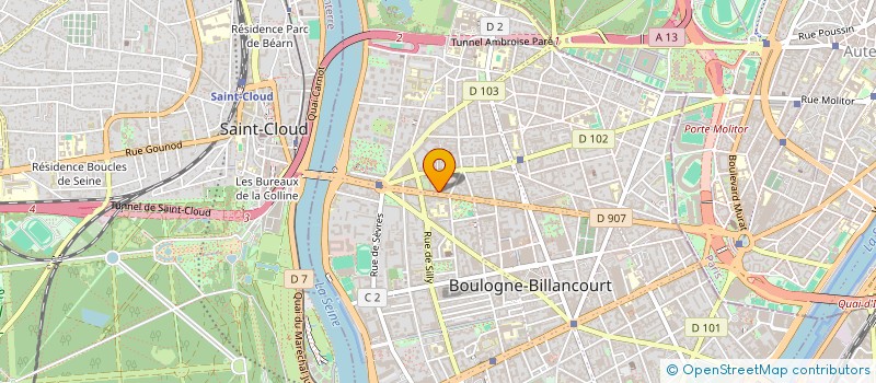 localisation de l'entreprise MADAME LAURA CHEMOUNY à BOULOGNE-BILLANCOURT