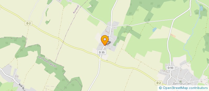 localisation de l'entreprise MADAME LAURA CHEVRAT  BERNEUIL-EN-BRAY