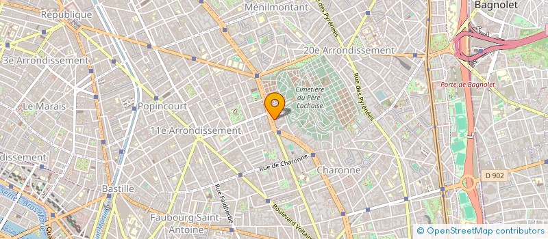 localisation de l'entreprise MADAME LAURA CHIARELLI  PARIS