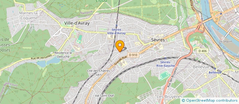 localisation de l'entreprise MADAME LAURA CHOMIENNE à SEVRES