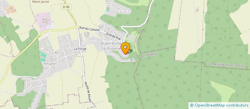 localisation de l'entreprise MADAME LAURA CIMPELLO  QUEVREVILLE-LA-POTERIE