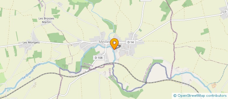 localisation de l'entreprise MADAME LAURA CLAISSE  MEILLERAY