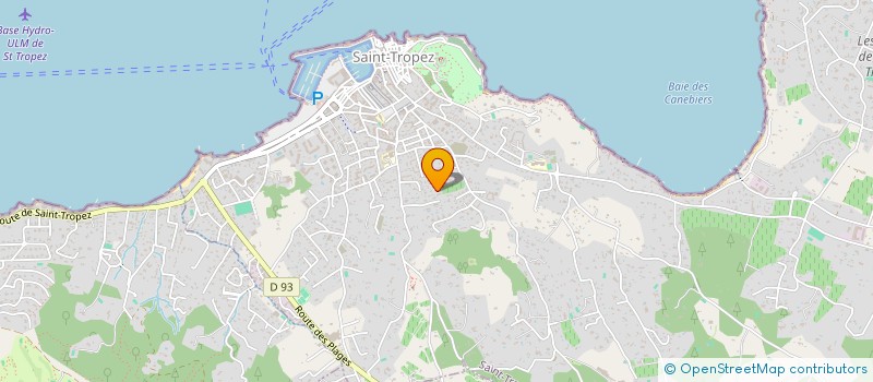localisation de l'entreprise MADAME LAURA CLERC  SAINT-TROPEZ