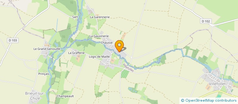 localisation de l'entreprise MADAME LAURA CLERC  SELIGNE