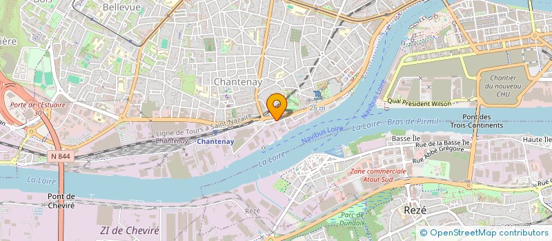 localisation de l'entreprise MADAME LAURA CLOAREC à NANTES