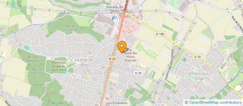 localisation de l'entreprise MADAME LAURA COEUR à ARPAJON