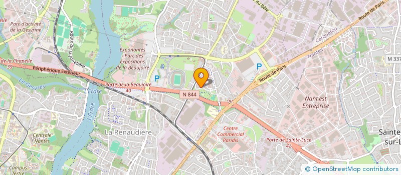 localisation de l'entreprise MADAME LAURA COLAS  NANTES