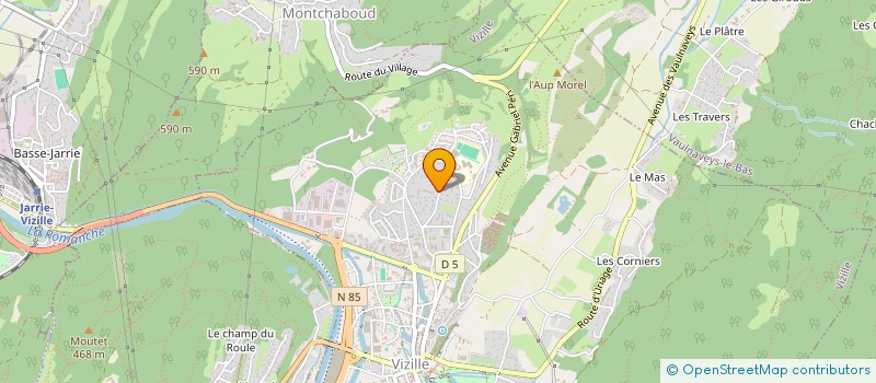 localisation de l'entreprise MADAME LAURA COLONEL  VIZILLE