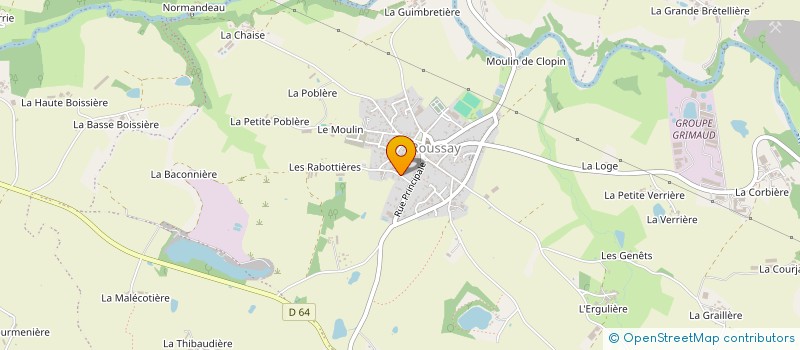 localisation de l'entreprise MADAME LAURA COMBE  LA ROMAGNE