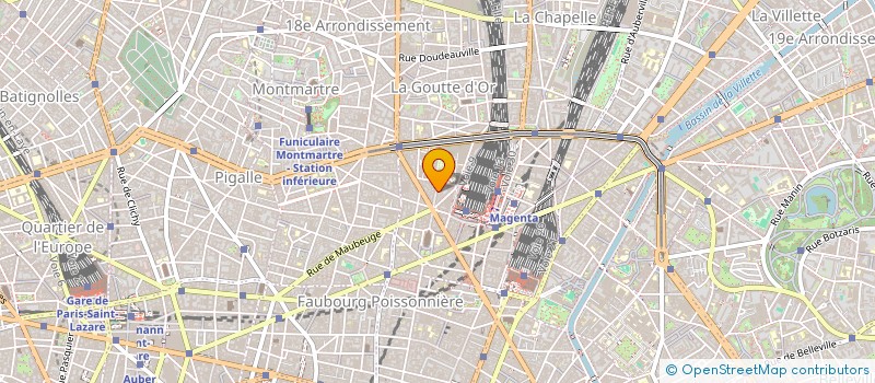 localisation de l'entreprise MADAME LAURA COMTE  PARIS