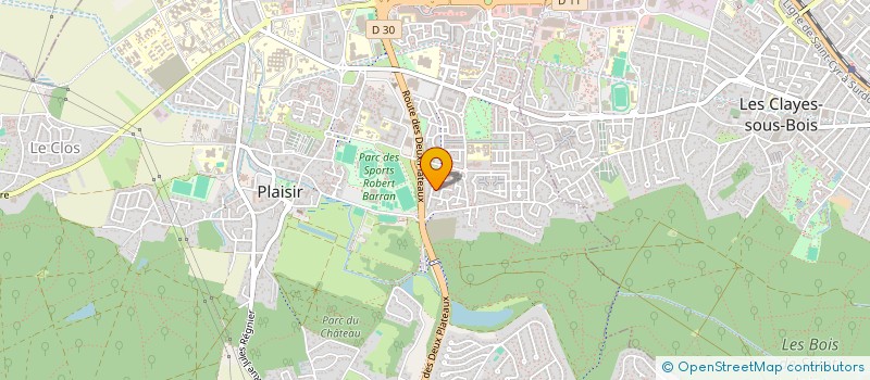 localisation de l'entreprise MADAME LAURA CORDA CAMOES  PLAISIR