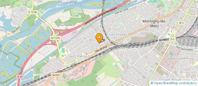 localisation de l'entreprise MADAME LAURA CORNEO  MOULINS-LES-METZ