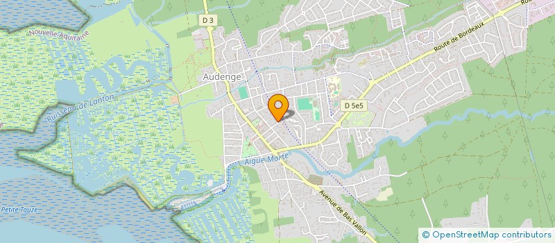 localisation de l'entreprise MADAME LAURA COSSON  AUDENGE