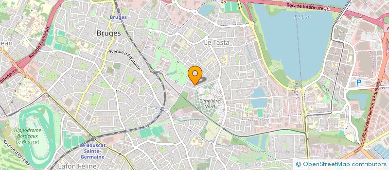 localisation de l'entreprise MADAME LAURA COSTERG  BRUGES