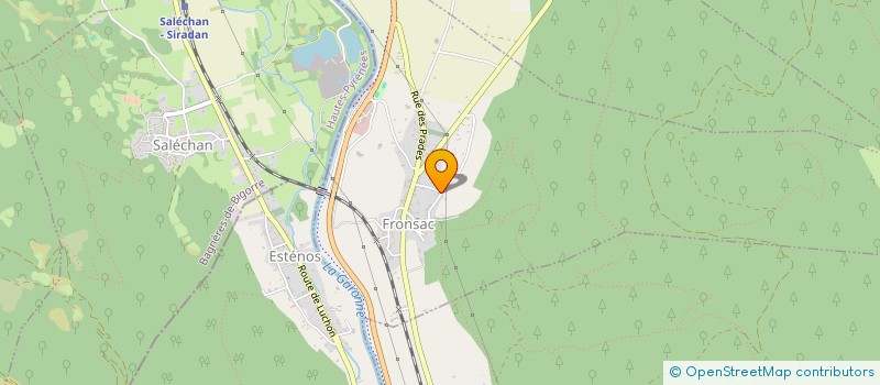 localisation de l'entreprise MADAME LAURA COURBOT  FRONSAC