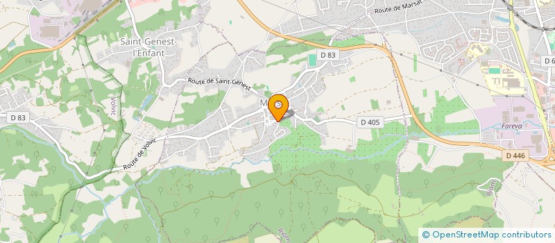 localisation de l'entreprise MADAME LAURA COURTEIX  RIOM