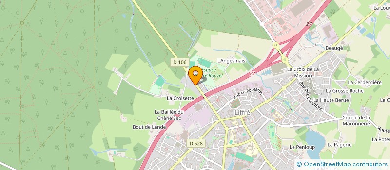 localisation de l'entreprise MADAME LAURA COUTENTIN  LIFFRE