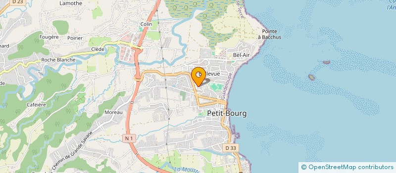 localisation de l'entreprise MADAME LAURA COUTIN  PETIT-BOURG