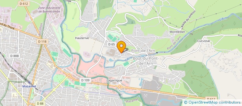 localisation de l'entreprise MADAME LAURA CROMBEZ  PONT-DE-LARN