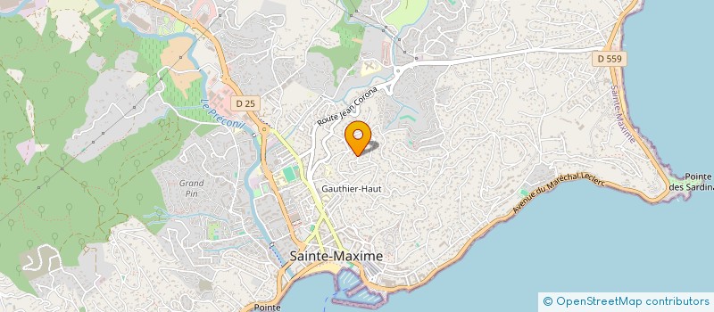 localisation de l'entreprise MADAME LAURA CUSTODIO à SAINTE-MAXIME