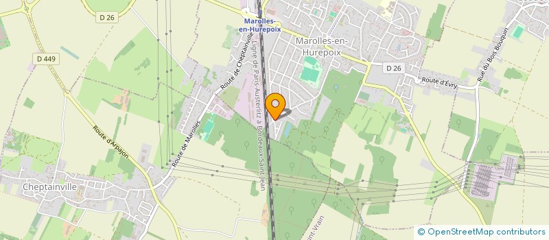 localisation de l'entreprise MADAME LAURA DA CRUZ  MAROLLES-EN-HUREPOIX