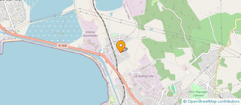 localisation de l'entreprise MADAME LAURA DA SILVA  PORT-DE-BOUC