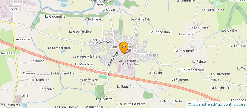 localisation de l'entreprise MADAME LAURA DA SILVA  SAINT-DIDIER