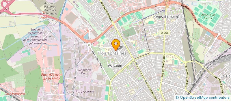 localisation de l'entreprise MADAME LAURA DAGOT  REIMS