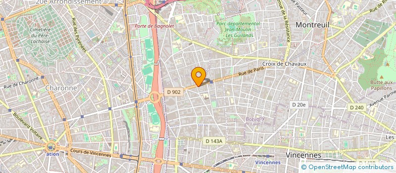 localisation de l'entreprise MADAME LAURA DALALOY à MONTREUIL