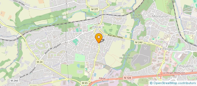 localisation de l'entreprise MADAME LAURA DALBIGOT  PIBRAC