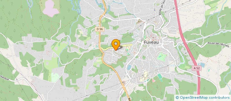 localisation de l'entreprise MADAME LAURA DAMLAMAYAN  FUVEAU