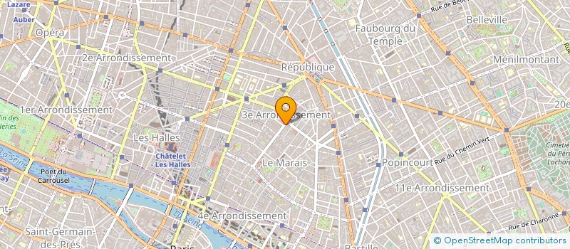 localisation de l'entreprise MADAME LAURA DANIEL-SAINTEFF à PARIS