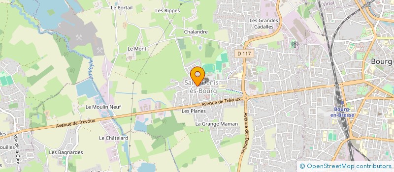 localisation de l'entreprise MADAME LAURA DANILENKOFF à SAINT-DENIS-LES-BOURG