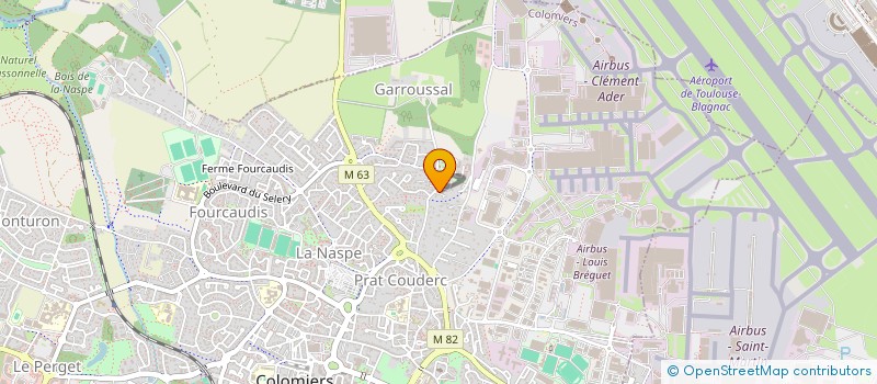 localisation de l'entreprise MADAME LAURA DARDOUR à COLOMIERS