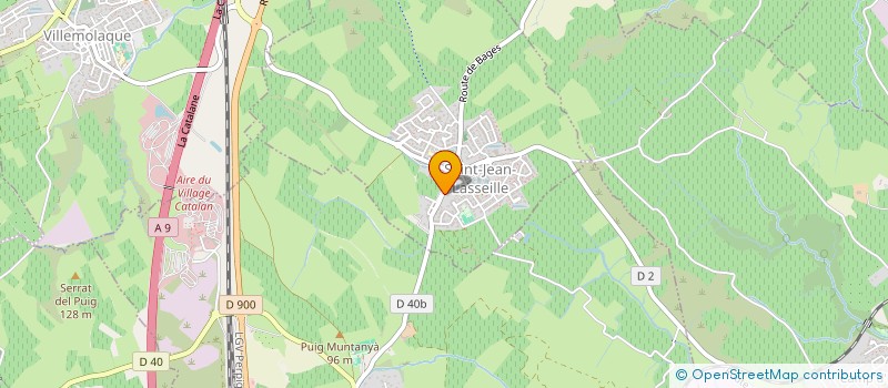 localisation de l'entreprise MADAME LAURA DAUBORD  SAINT-JEAN-LASSEILLE