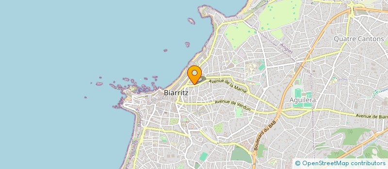 localisation de l'entreprise MADAME LAURA DAUGAS à BIARRITZ