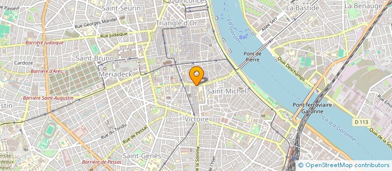 localisation de l'entreprise MADAME LAURA DE LA PARTE à BORDEAUX
