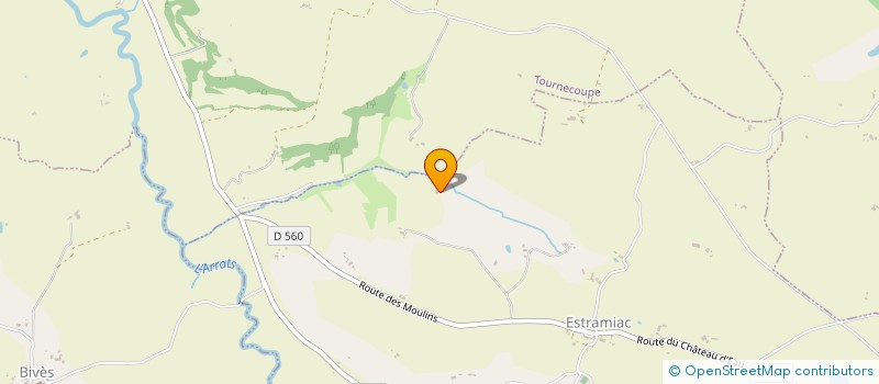 localisation de l'entreprise MADAME LAURA DE LAERE  SAINT-CLAR