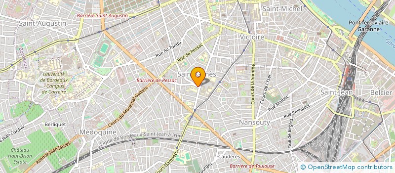 localisation de l'entreprise MADAME LAURA DE PAIVA  BORDEAUX