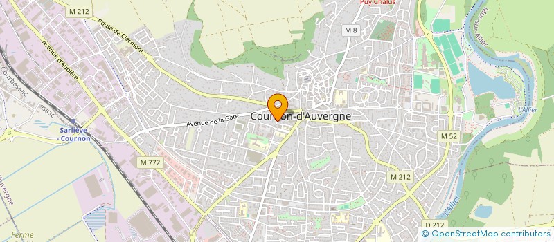 localisation de l'entreprise MADAME LAURA DE SOUSA  COURNON-D'AUVERGNE