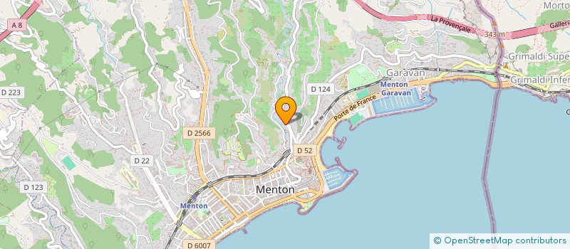 localisation de l'entreprise MADAME LAURA DEBAIL à MENTON