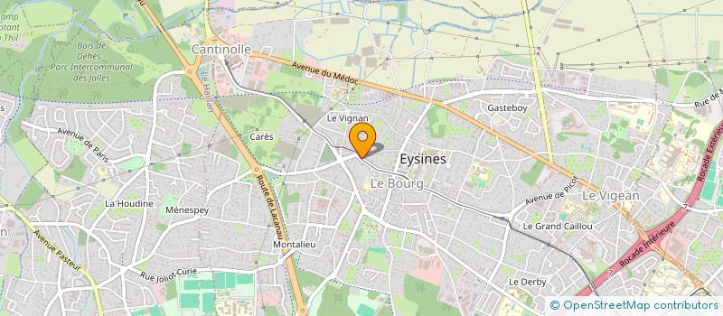 localisation de l'entreprise MADAME LAURA DECONZANET  EYSINES