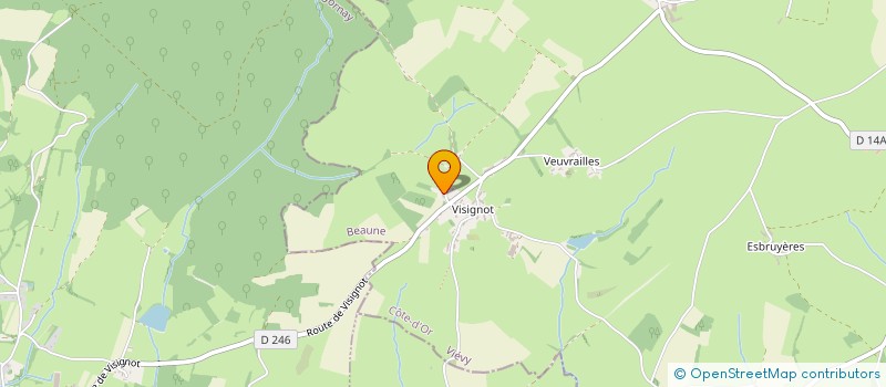 localisation de l'entreprise MADAME LAURA DEHAIS  VIEVY