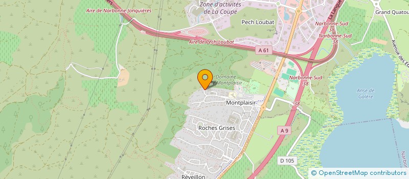 localisation de l'entreprise MADAME LAURA DELAYEN  NARBONNE