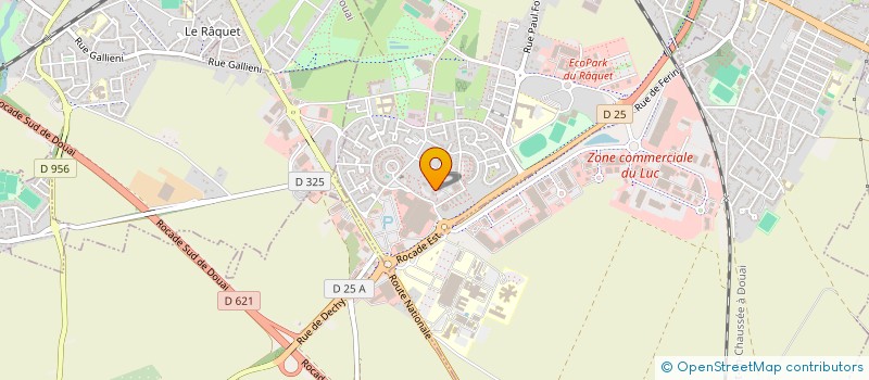 localisation de l'entreprise MADAME LAURA DELBAUVE  SIN-LE-NOBLE